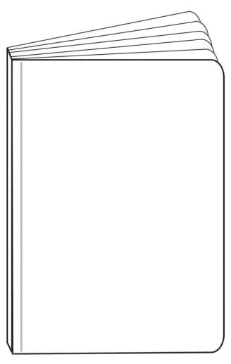 Chunky Bare Book - 6 Board Pages (6" x 8-3/8")