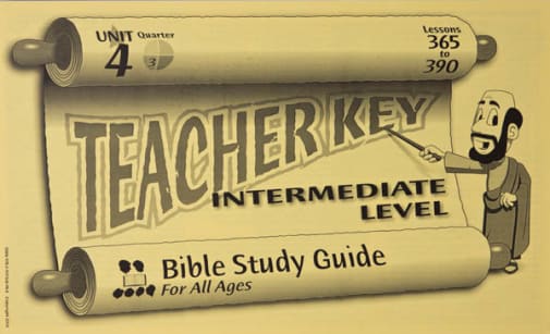 Intermediate Teacher Key for Lessons 365-390