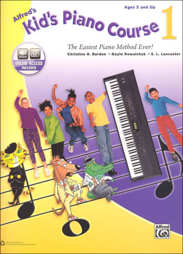 Alfred's Kid's Piano Course Book 1 & Online Audio
