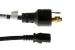 AC Power Cord, L5-20P to C13, 14 AWG, 8ft