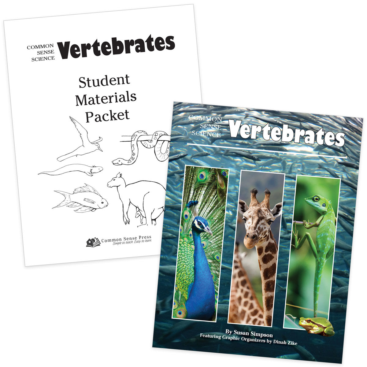 Common Sense Science: Vertebrates Book Package