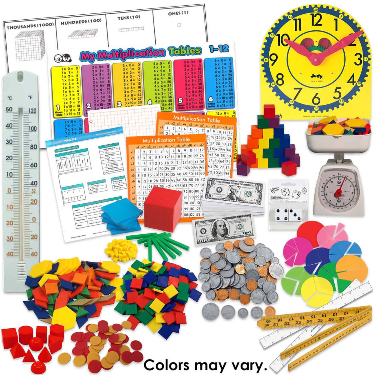 Saxon Math Intermediate 3 Manipulative Kit