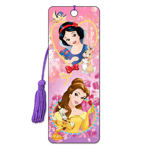 Disney Snow White & Belle 3D Bookmark