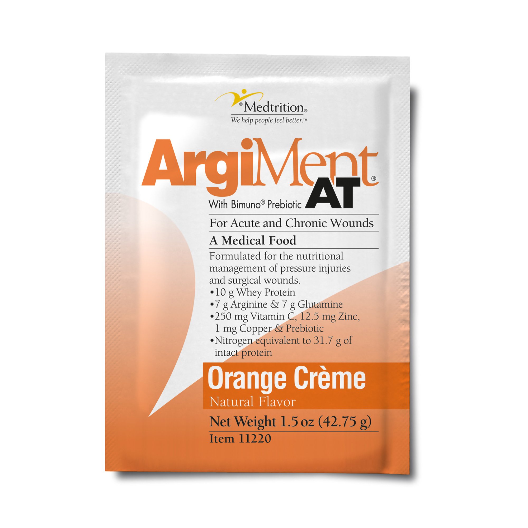 ArgiMent AT Orange Crme Medical Food for Acute and Chronic Wounds MK 937736
