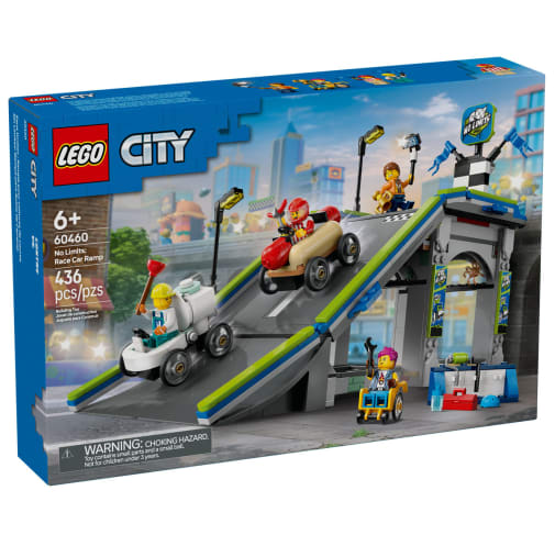 LEGO City Great Vehicles No Limits: Race Car Ramp Track (60460)