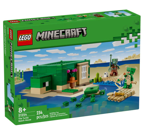 LEGO Minecraft Turtle Beach House (21254)