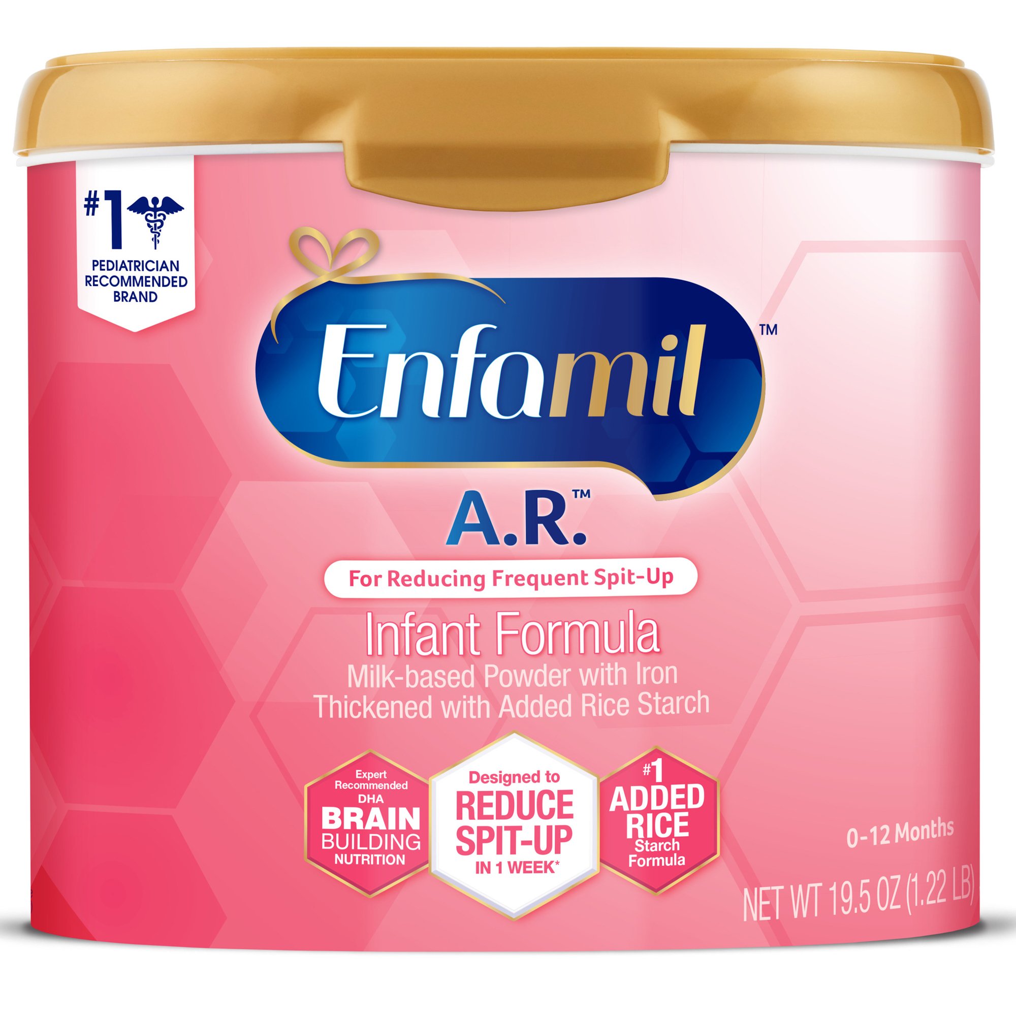 Enfamil A.R. Infant Formula, 19.5-ounce canister MK 1164321