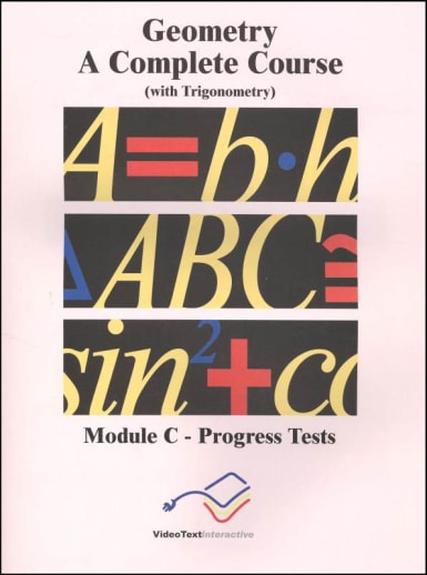 Geometry Module C Progress Tests