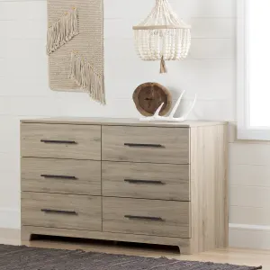 6-Drawer Double Dresser