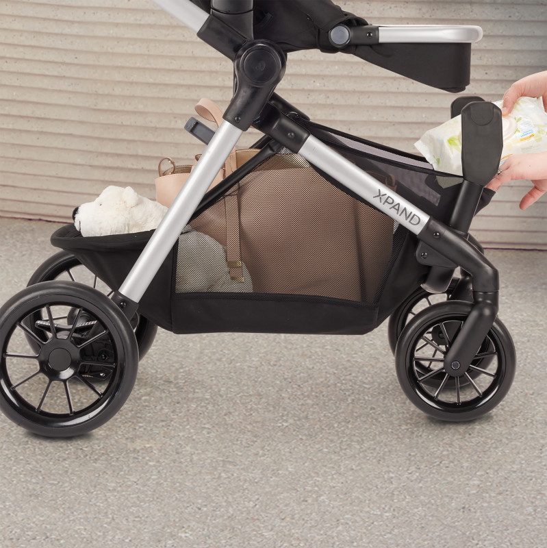 Pivot Xpand™ Modular Travel System With SafeMax Infant Car Seat (Stallion) Lifestyle Photo Pivot Xpand™ Modular Travel System With SafeMax Infant Car Seat (Stallion) Lifestyle Photo