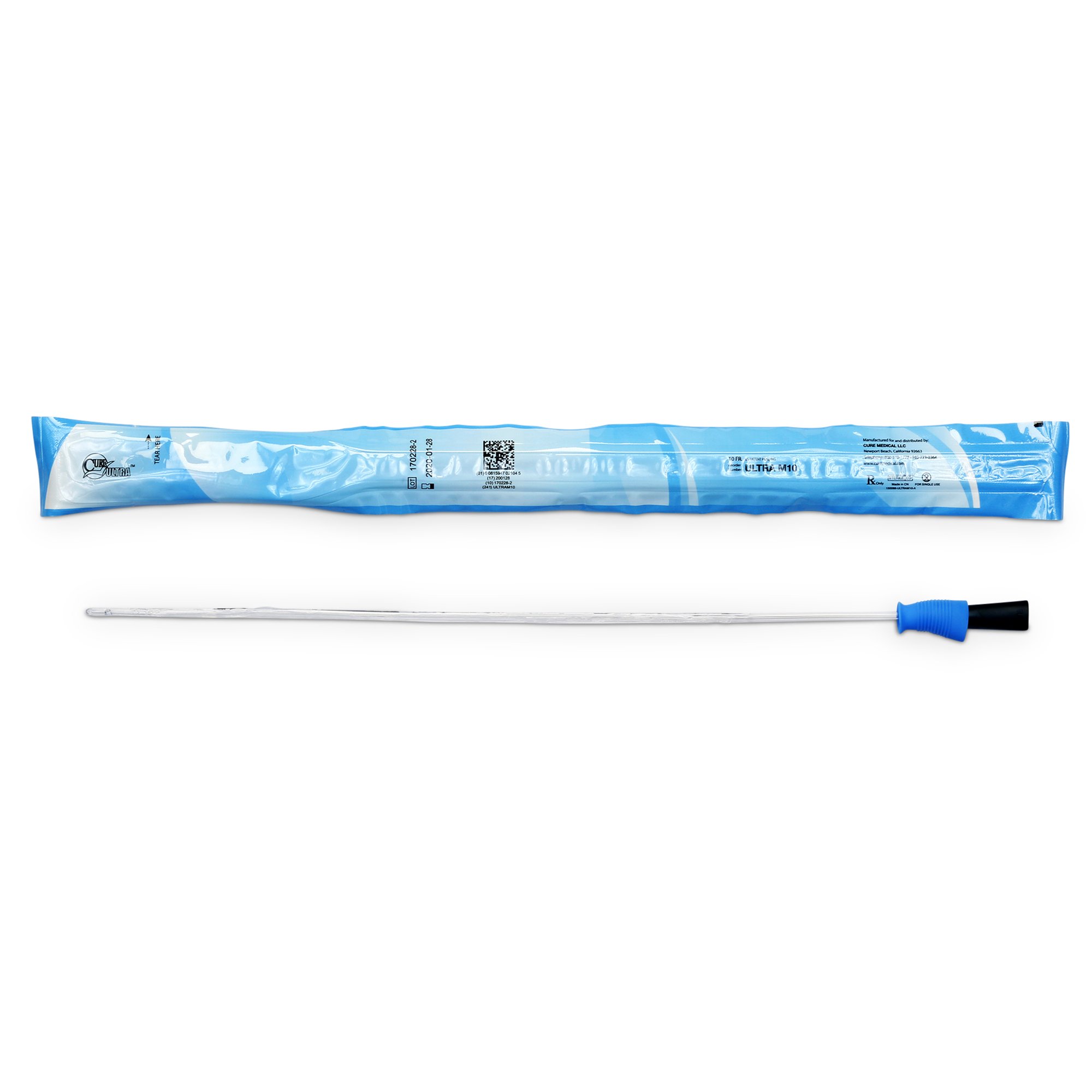 Cure Ultra Urethral Catheter, 10 Fr., Male, Straight MK 1058058