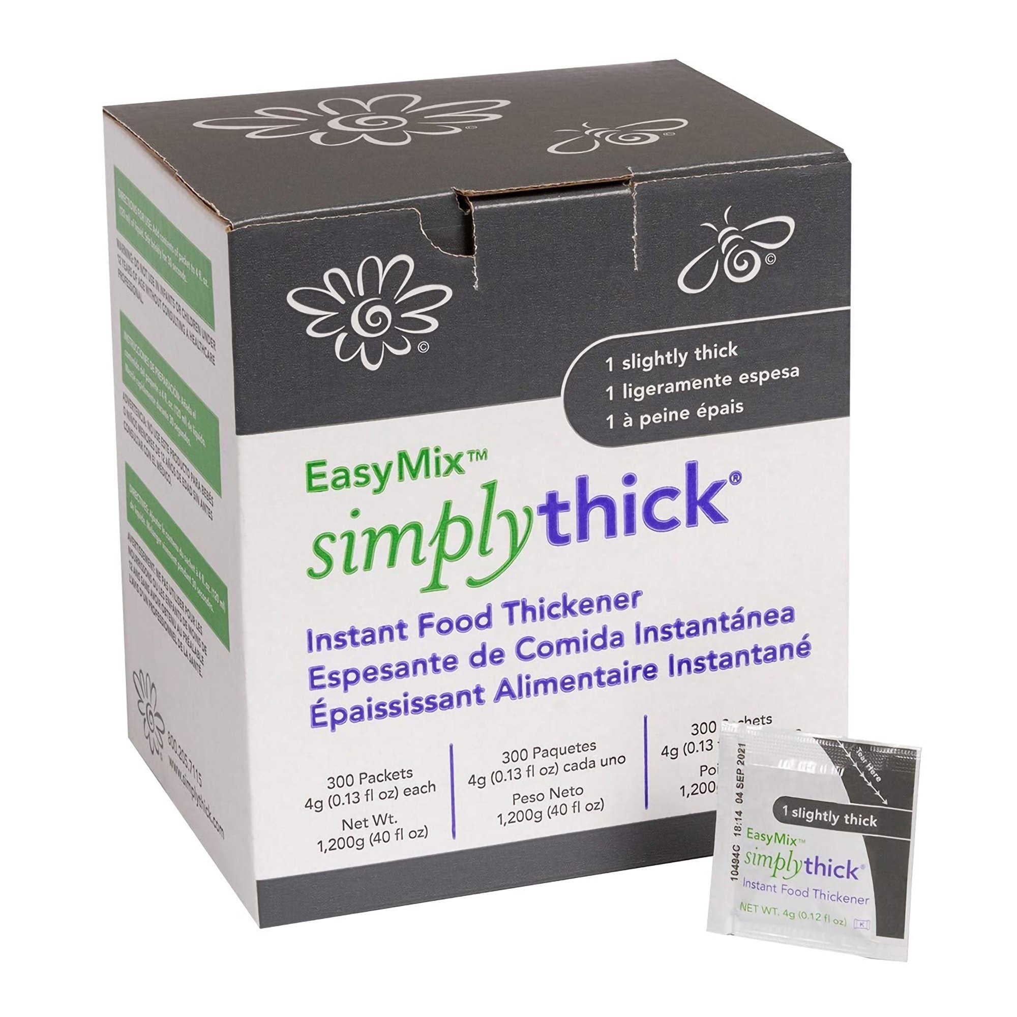 SimplyThick Food Thickener, 4-gram Packet MK 1190408