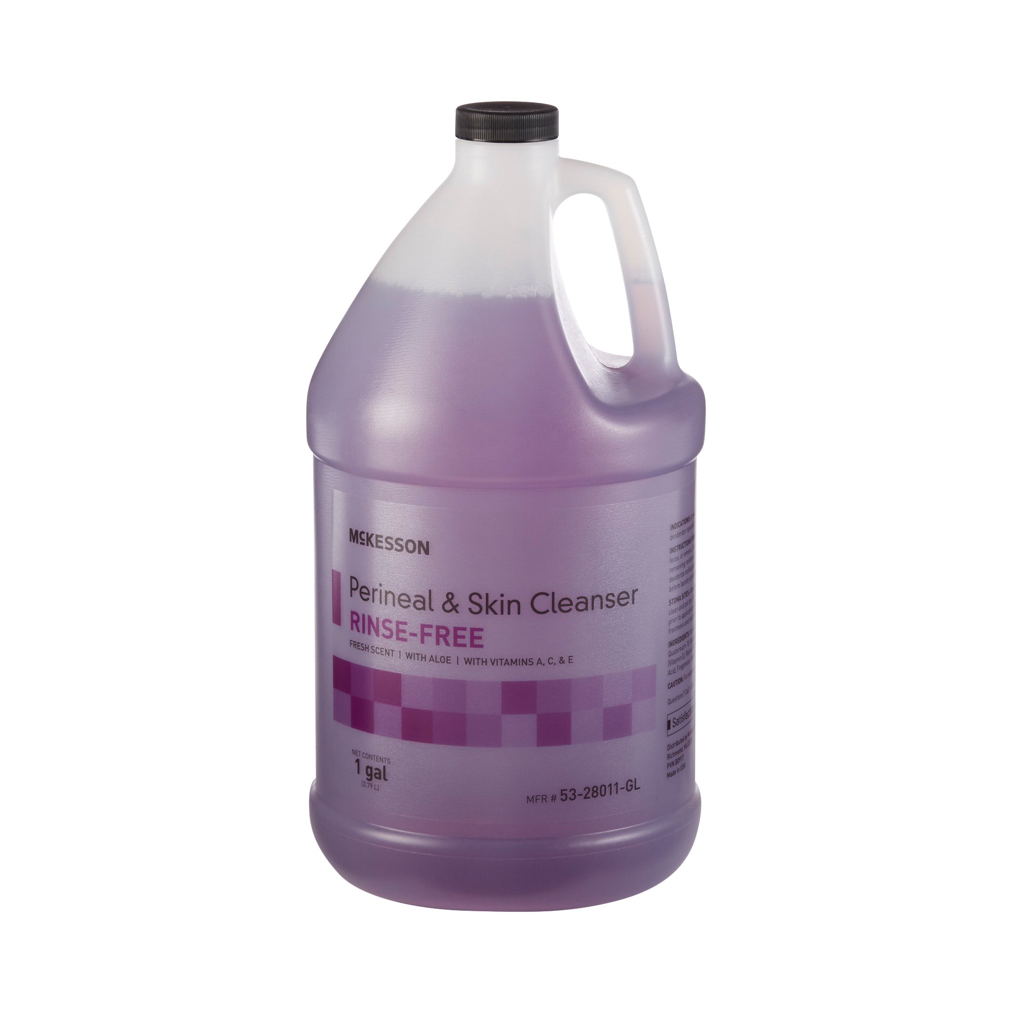 McKesson Rinse-Free Perineal Wash, Fresh Scent, 1 gal. MK 877028