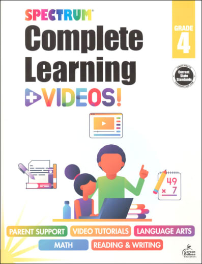 Spectrum Complete Learning + Videos: Grade 4