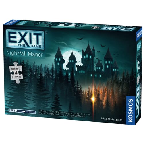 Exit: Nightfall Manor Game (includes 4 puzzles)
