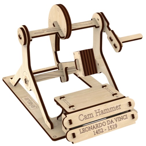 Da Vinci Cam Hammer Wooden Model