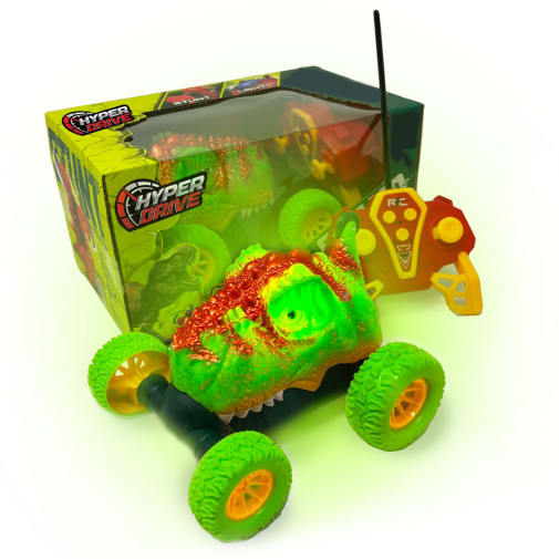 Hyper Drive Light Up Dino Stunt Truck