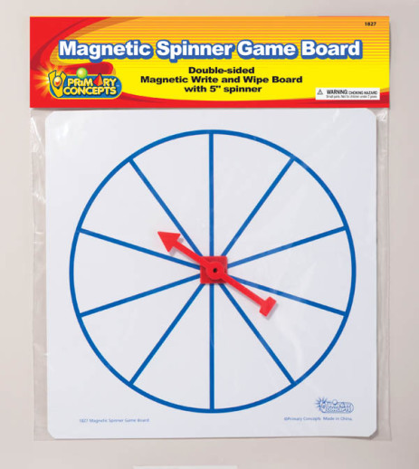 Magnetic Dry Erase Spinner Wheel - 1 magnetic spinner wheel