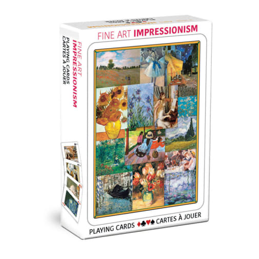 Eurographics Fine Art Impressionism Playing Cards