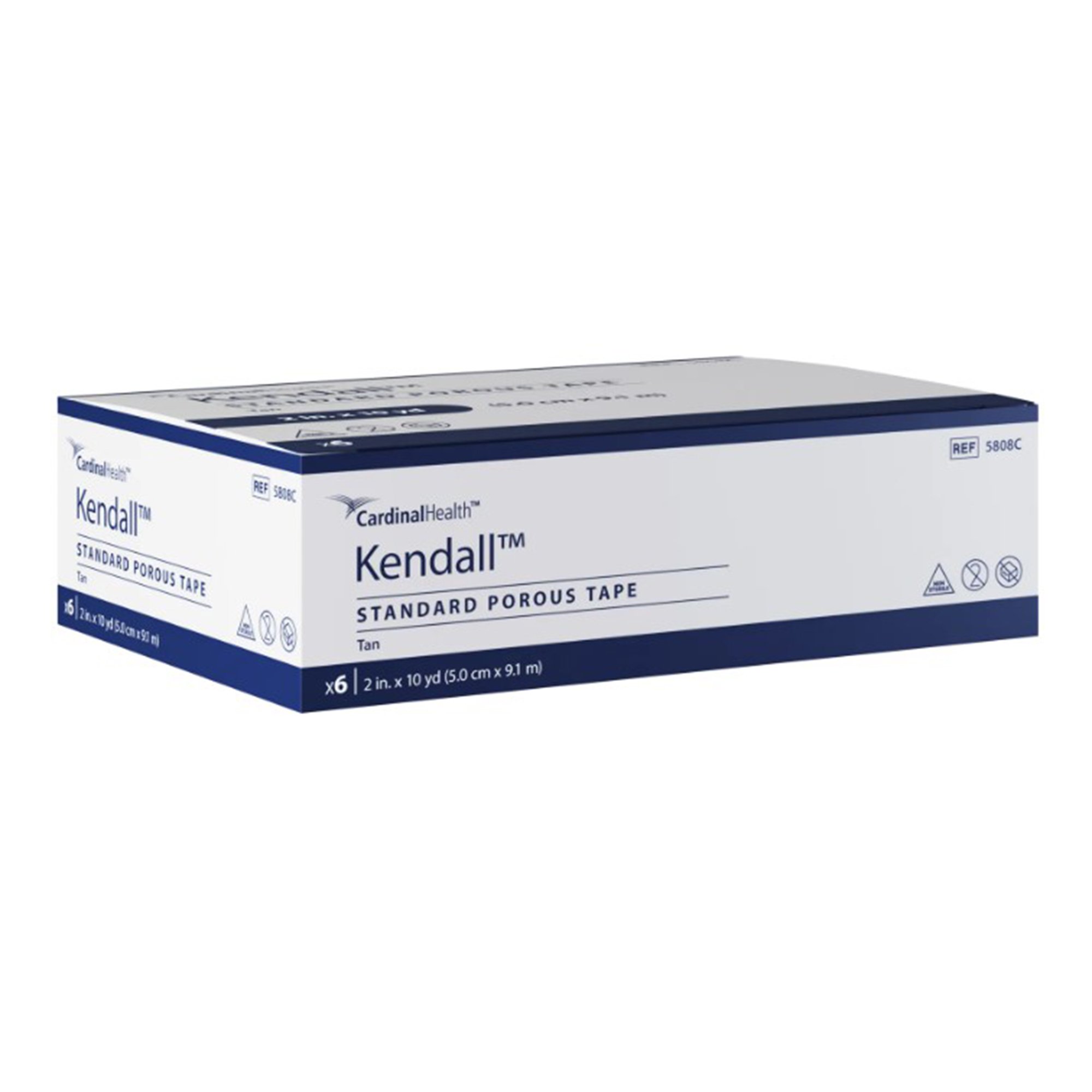 Kendall Cloth Medical Tape, 2 Inch x 10 Yard, Tan MK 786209