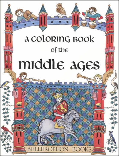 Coloring Book of the Middle Ages