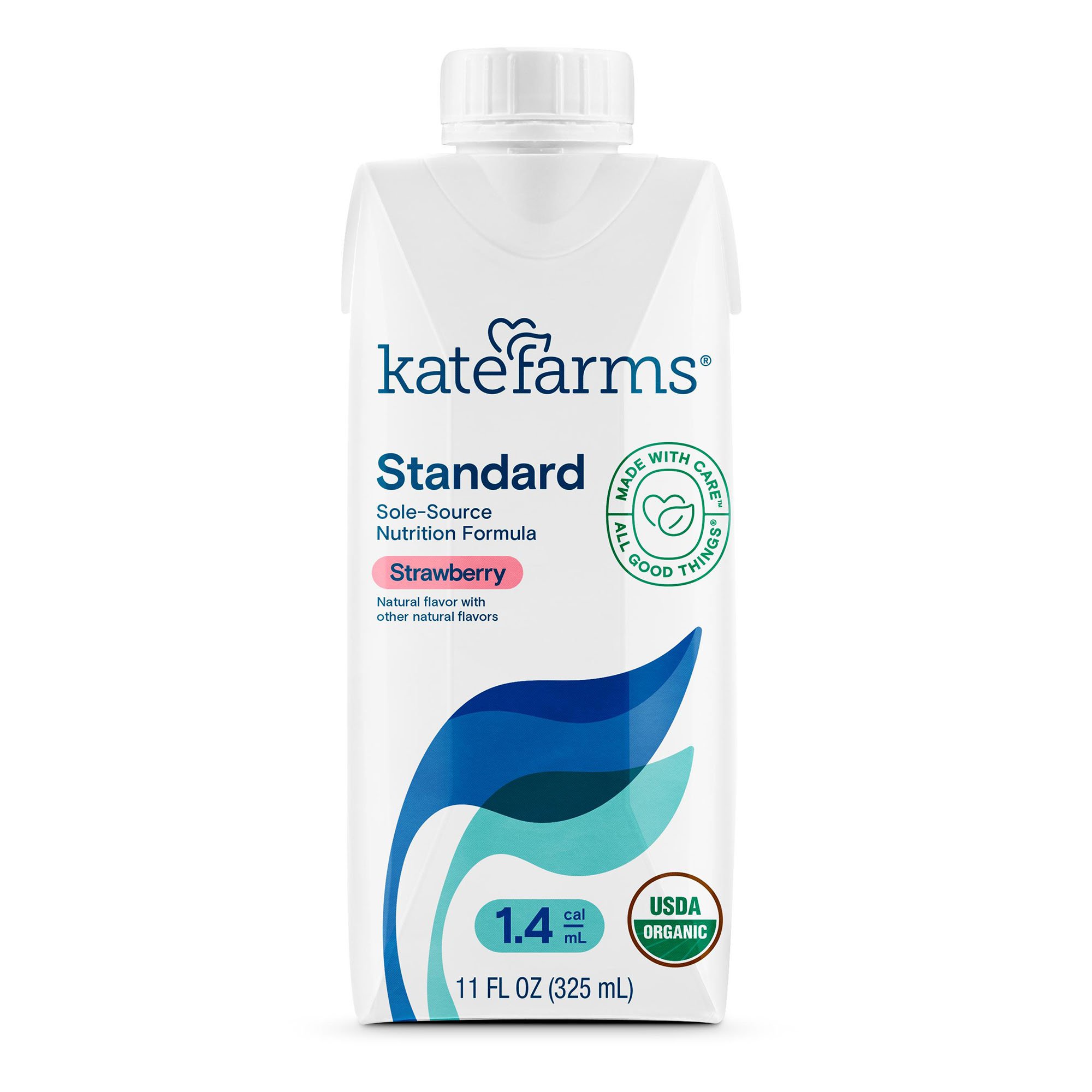 Kate Farms Standard 1.4 Strawberry Sole-Source Nutrition Formula, 11-oz. carton MK 1249934