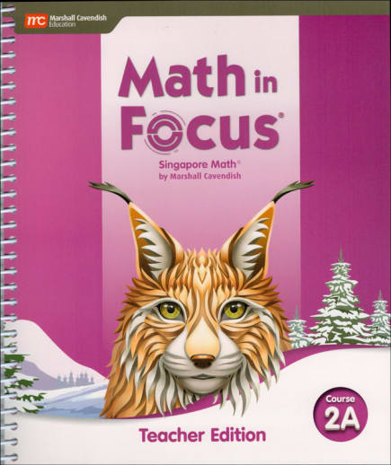 Math in Focus 2020 Teacher Edition Course 2A