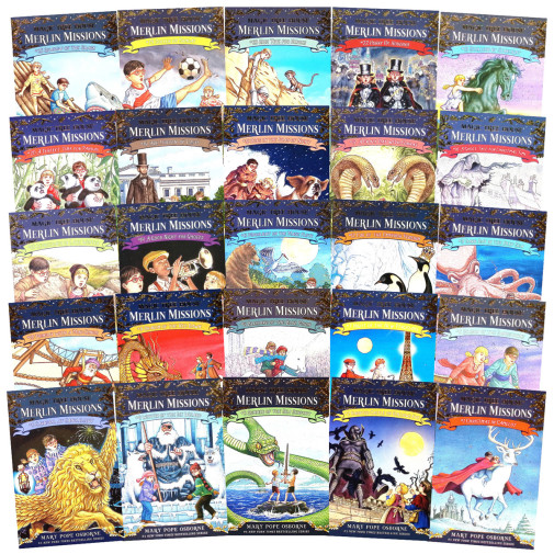 Magic Tree House Merlin Missions #1-25 Boxed Set Magic Tree House Merlin Missions #1-25 Boxed Set
