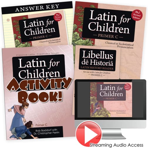 Latin for Children Primer C Program with Streaming Video and Audio