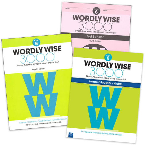 Wordly Wise Book 6 Home Educator Set