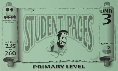 Primary Student Pages for Lessons 235-260