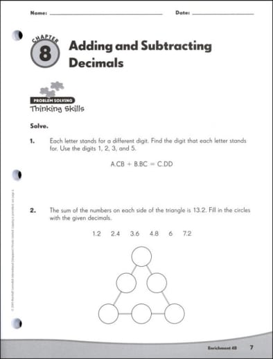 Math in Focus: Singapore Math Enrichment Bundle, A & B Grade 4