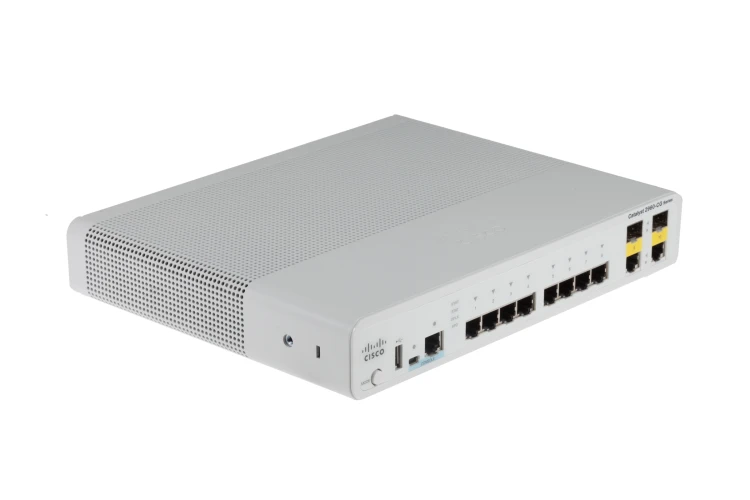 Cisco Catalyst 2960C Series Switch, 8 Port, LAN Base, WS-C2960CG-8TC-L, Refurbished, Original