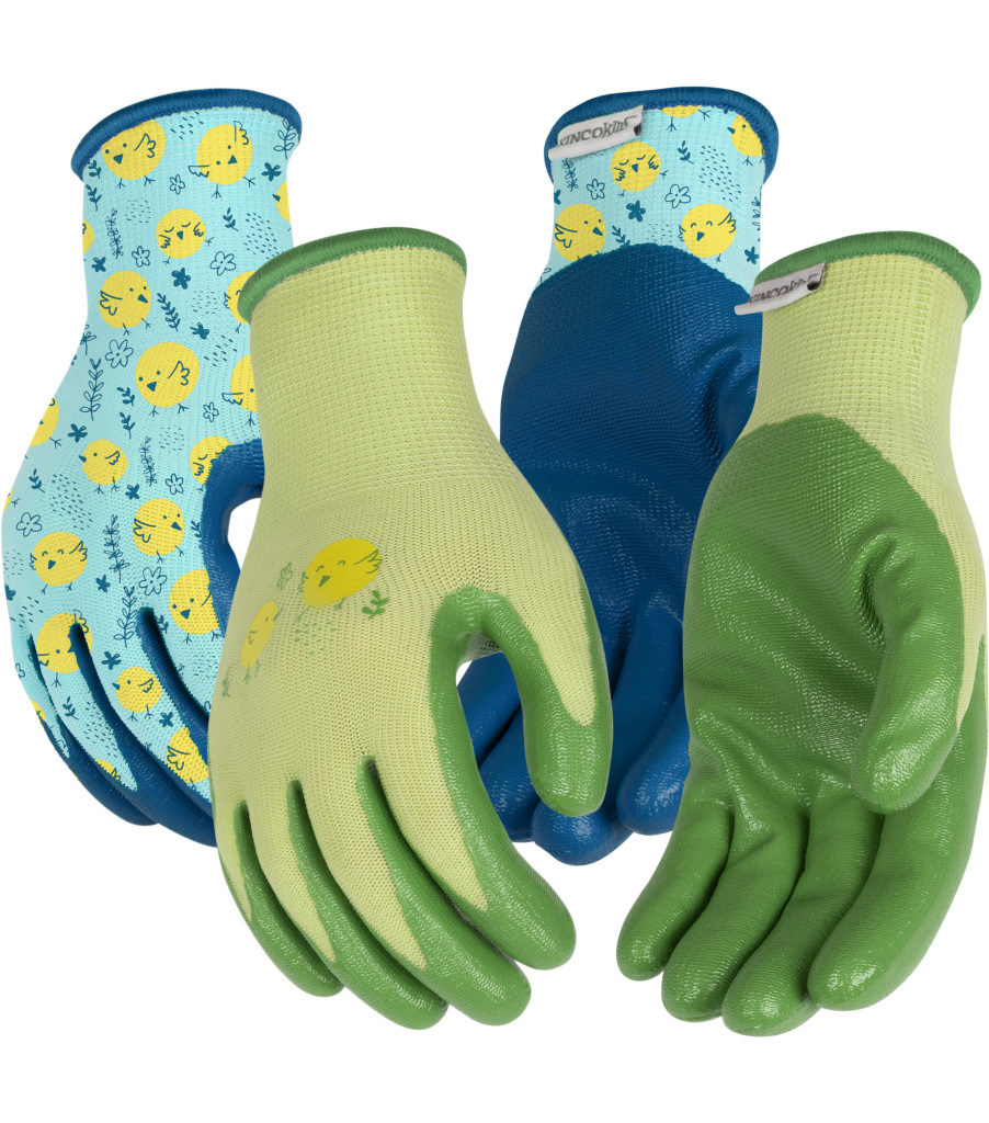 Kids' "Chick Days" Knit Shell & Nitrile Palm, Assorted, large image number 2