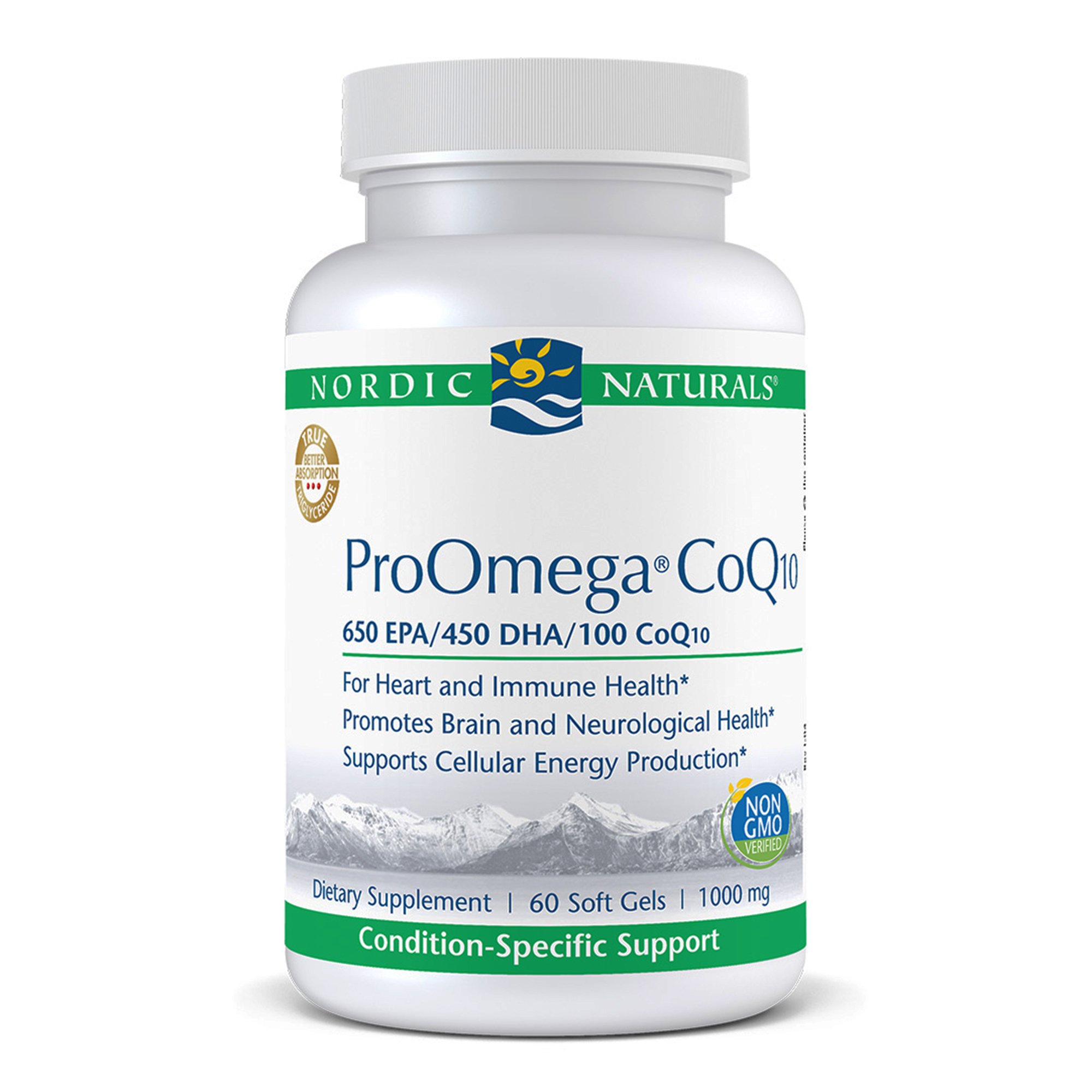 Nordic Naturals CoQ10 Ubiquinol Dietary Supplement MK 1264947