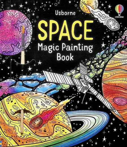 Space Magic Painting Book