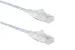 CAT-6A Slim Ethernet Patch Cable, 2ft, White