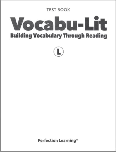 Vocabu-Lit L Test (5th Edition)