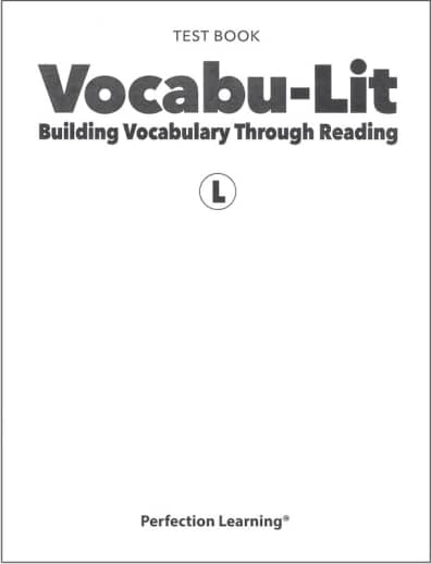 Vocabu-Lit L Test (5th Edition)