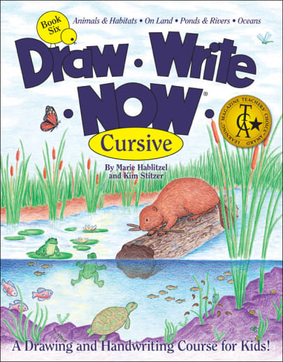 Draw-Write-Now Cursive Book 6