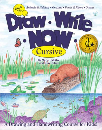 Draw-Write-Now Cursive Book 6