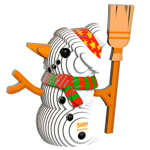 Eugy 3D Snowman Dodoland Model