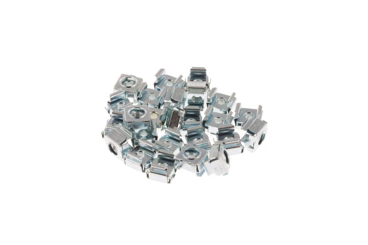 Rack Mount Cage Nuts, 10-32, Qty 20