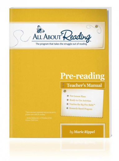 All About Reading Pre-Reading Teacher Manual