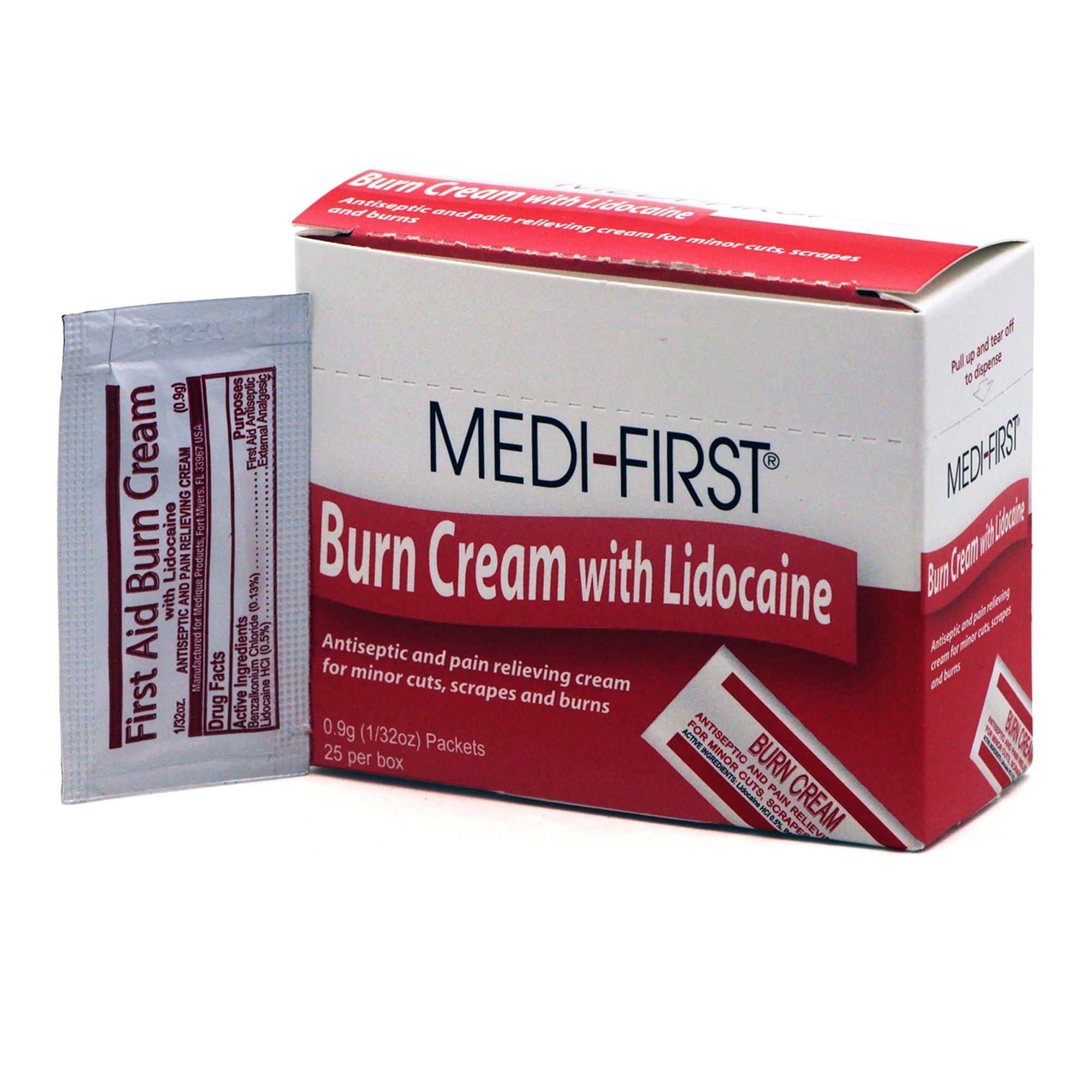 Medi-First Benzalkonium Chloride / Lidocaine Burn Relief MK 449835