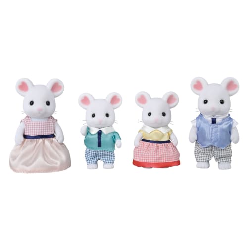 Marshmallow Mouse Family (Calico Critters)