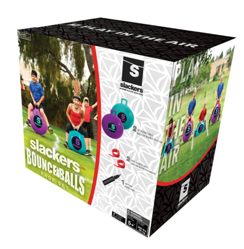 Slackers Bounceballs Hop Ball Race Set