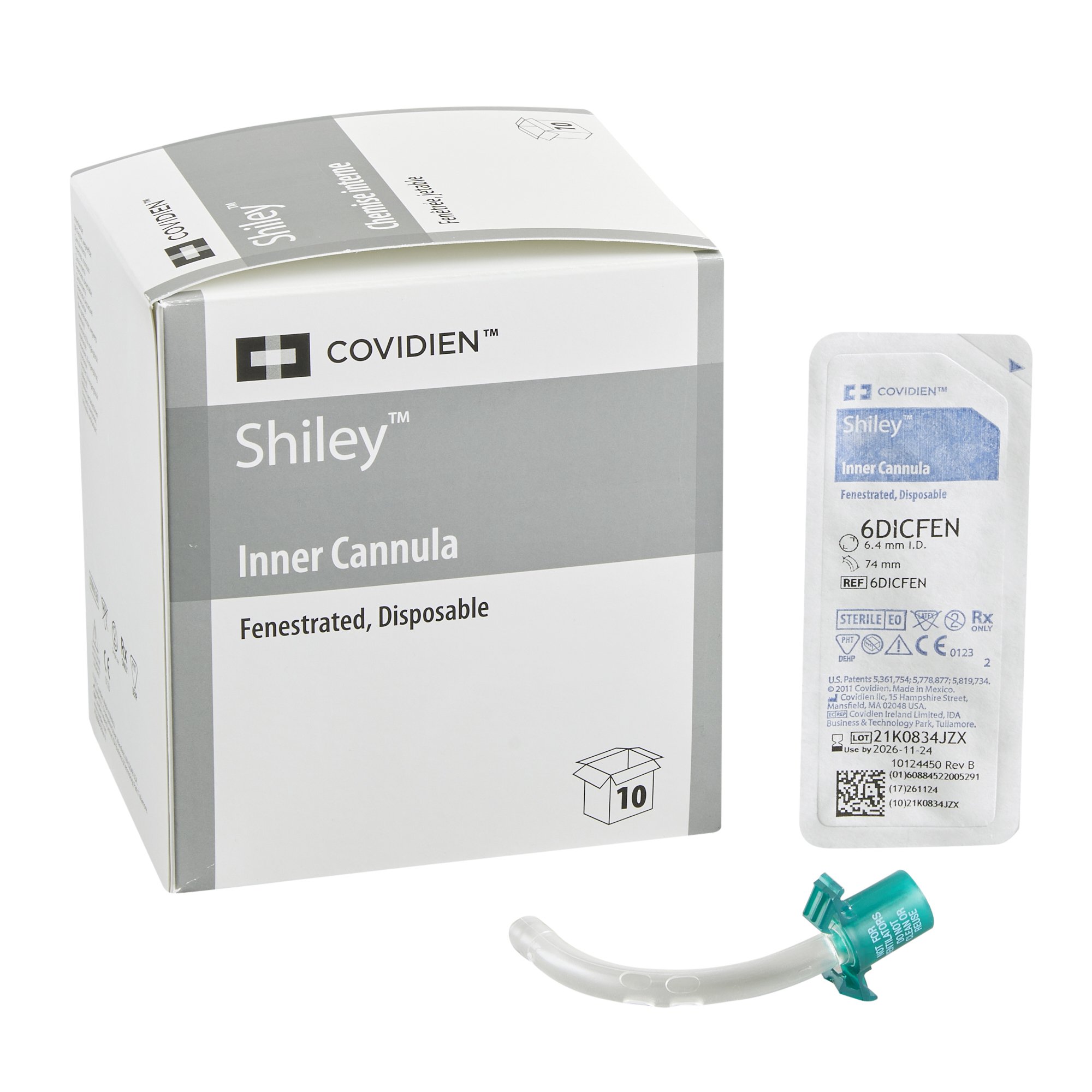 Shiley Size 6 Inner Fenestrated Tracheostomy Cannula MK 416571