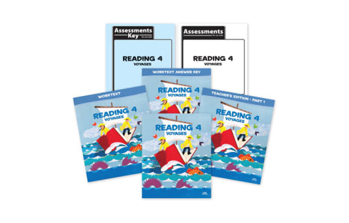 BJU Press Reading 4 Home School Kit 3rd Edition