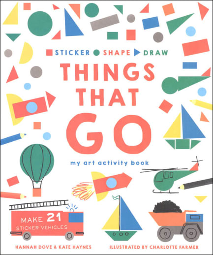 Sticker, Shape, Draw: Things That Go